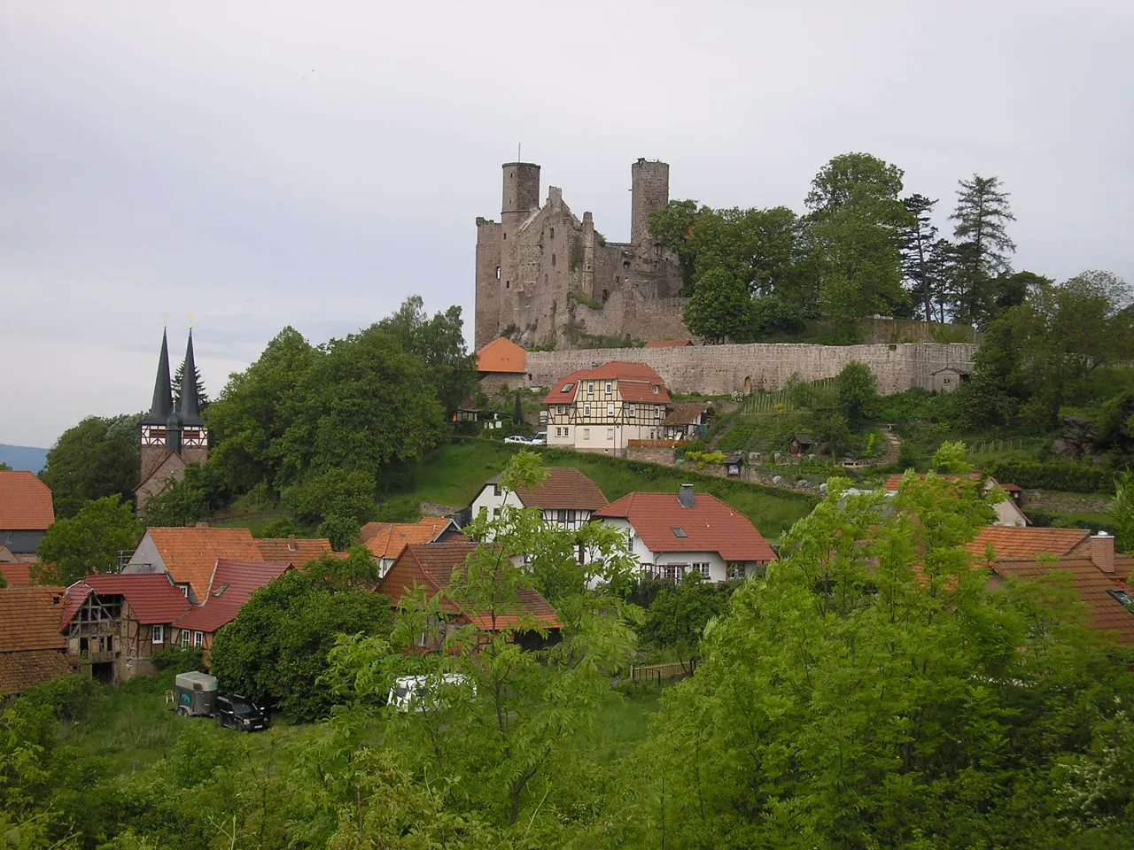 Burgruine Hanstein bei Bornhagen im Eichsfeld