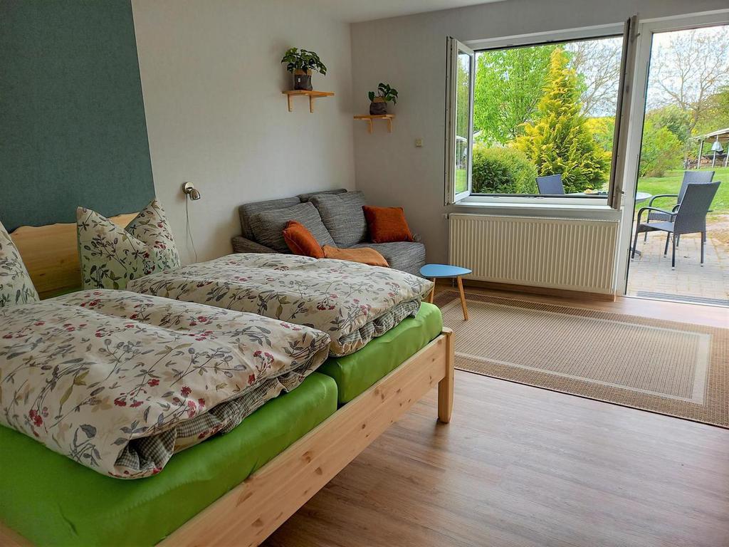 Ferienwohnung Emil's Kuhwiese – gemütlicher Wohnbereich